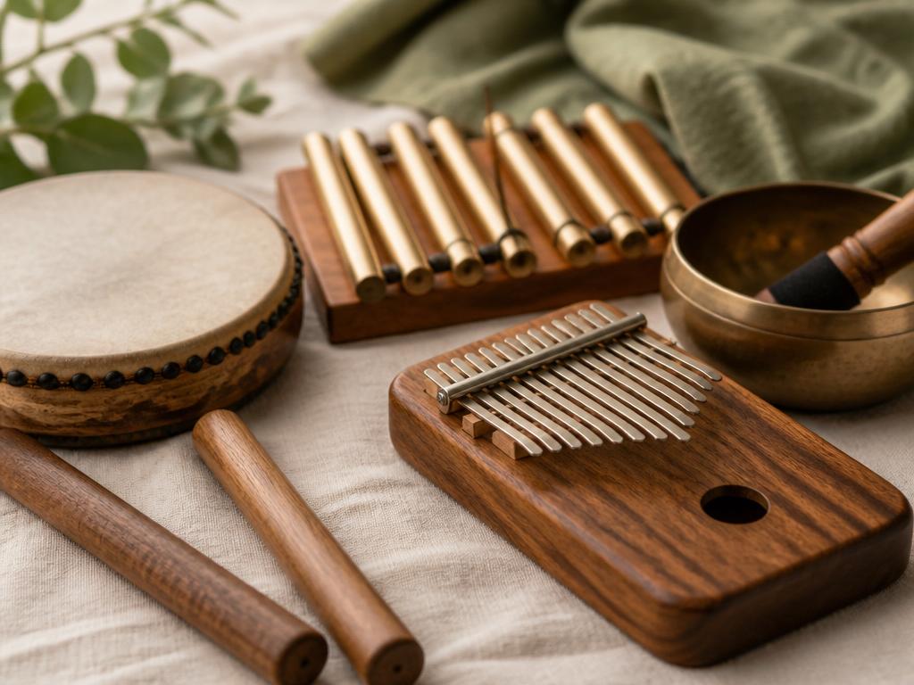 Musiktherapeutische Instrumente